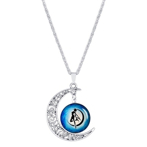 FT-09 un collar piezas Luna Sailor Moon promoción COLLAR COLGANTE - Product Image 4