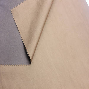 100% פוליאסטר בטנת טריקו צמר לסרוג מלאכותי עור פו זמש בד לבגדים/מעיל/נעליים - Product Image 4