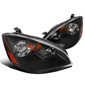 Applicable aux phares JDM pour Nissan Altima 2002 2003 2004, phares noirs, paires de phares - Product Image 3