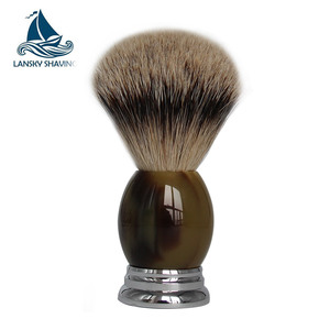 <span class=keywords><strong>Haut</strong></span> <span class=keywords><strong>de</strong></span> <span class=keywords><strong>Gamme</strong></span> Privé Étiquette Argent Pointe <span class=keywords><strong>Blaireau</strong></span> - Product Image 6