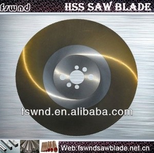 W6 M42 M2 DM05 HSS pisau gergaji bundar, pipa logam cakram pemotong baja tahan karat pisau baja kecepatan tinggi