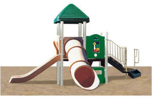 迷你公园游乐场设备/定制阿里巴巴中国儿童户外游乐场/游乐场最佳中国供应商 QX-11050C - Product Image 6