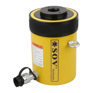 Cylindre hydraulique creux à effet simple, en chine, livraison gratuite (SOV-RCH-206)