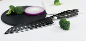 <span class=keywords><strong>Amazon</strong></span> 7 ''<span class=keywords><strong>couteau</strong></span> gyuto japonais <span class=keywords><strong>couteau</strong></span> <span class=keywords><strong>santoku</strong></span> en acier damas - Product Image 2