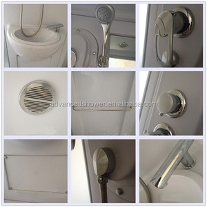Alibaba caldo saled unità con wc e <span class=keywords><strong>doccia</strong></span> <span class=keywords><strong>doccia</strong></span> per casa prefabbricata bagno unità - Product Image 2