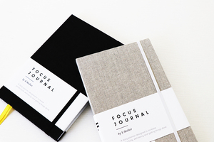 Custom Stof Cover Hardcover Japan Papier Notebook Printen