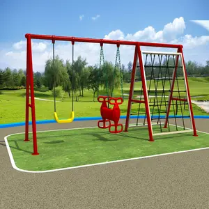 Jeu de balançoire pour enfants, <span class=keywords><strong>toboggan</strong></span> pour <span class=keywords><strong>jardin</strong></span> extérieur, balançoire pour aire de jeux extérieure, Offre Spéciale - Product Image 1