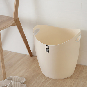MOMO NATURI 32L Organisateur de rangement pour vêtements ovale multifonction en plastique PP écologique moderne, couleur personnalisée, durable, BSCI - Product Image 1