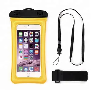 2019 Newest Design PVC Waterproof Mobile Phone Bag for Outdoor Diving Floating Swimming