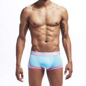 Pantalones cortos Ropa interior al por mayor Plain Boxer Brief Hombres Ropa interior de algodón - Product Image 5