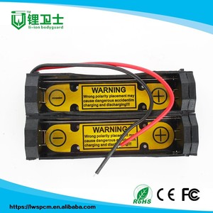 18650 3s1p 11.1v /9.6v lipo lifepo4 리튬 배터리 케이스 수 BMS