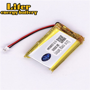 Plug 2.0-2 P 3.7 V 103550 2500 mah ultra slim personalized Rechargeable li-ion batteries lipo battery with wire - Product Image 3