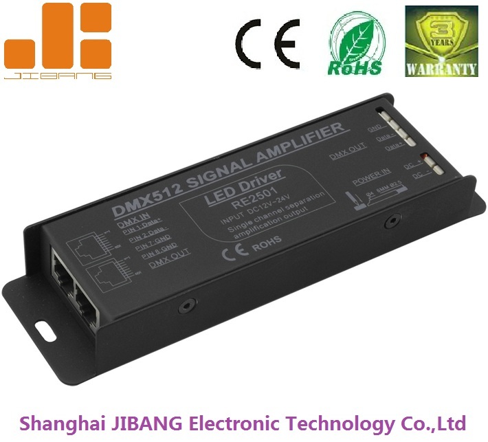 DMX Booster 1CH - Amplify DMX512 Signal for LED Control