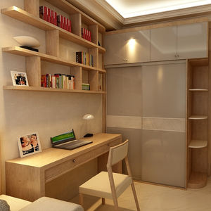 Personalizado laminado de melamina muebles de dormitorio para gran cantidad apartamento proyecto - Product Image 2