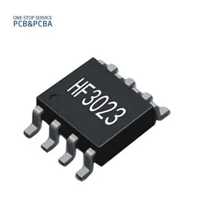 Circuito integrado de Shenzhen PCB, prueba de escritura IC, programación de componentes electrónicos IC, montaje en superficie negra, prueba de TIC