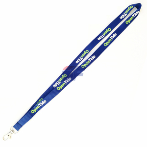 Les meilleurs lanières de couleur lisse chaîne en polyester <span class=keywords><strong>porte</strong></span>-clés de sécurité avec boucle de sécurité - Product Image 5