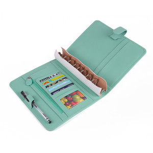 En <span class=keywords><strong>cuir</strong></span> <span class=keywords><strong>Bloc</strong></span>-Notes Couverture <span class=keywords><strong>Rechargeable</strong></span> Portable Voyager - Product Image 5
