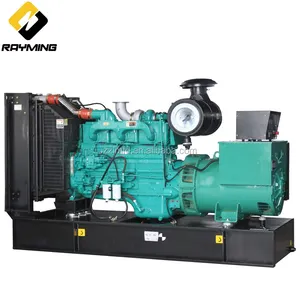 ขับเคลื่อนโดย Cummins KTA19-G4 400kw 500kva ชุดเครื่องกำเนิดไฟฟ้าดีเซล