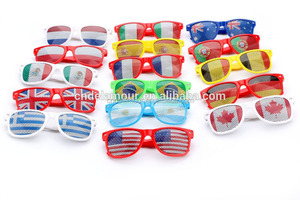 Parte barato país bandera fan gafas de sol <span class=keywords><strong>estenopeica</strong></span> pegatina DLC9010-1 lentes gafas de sol - Product Image 1
