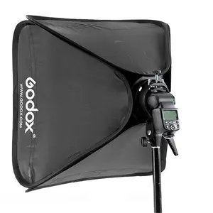 Godox Ajustable 矩形 Flash Softbox 80*80 厘米漫射袋适用于 Studio Flash Strobe
