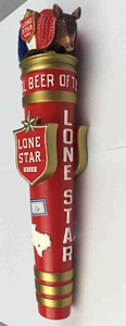 Tùy chỉnh thương hiệu Lone Sao bia <span class=keywords><strong>tap</strong></span> xử lý - Product Image 3