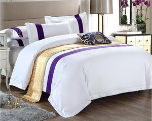 <span class=keywords><strong>Hotel</strong></span> usato 100% cotone modello <span class=keywords><strong>hotel</strong></span> duvet copertura per biancheria da letto foglio set - Product Image 4