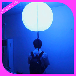 กระเป๋าเป้สะพายหลังแบบมีไฟ/ลูกบอลเป่าลมแบบมีไฟ LED สำหรับงานอีเว้นท์ - Product Image 4