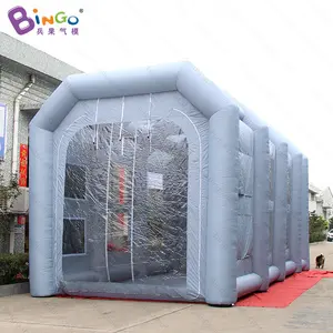 10X5X5M giant inflatable truck spray paint booth car painting cabin