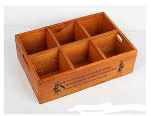 Belle couleur <span class=keywords><strong>pas</strong></span> <span class=keywords><strong>cher</strong></span> sapin en bois Pot de fleur boîte de rangement moyen planteur/Vase extérieur jardin clôture maison bureau élégant panier de fleurs - Product Image 3