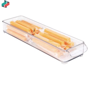 <span class=keywords><strong>Bac</strong></span> peu profond en PET transparent sans BPA de 1 à 3 L pour réfrigérateur, congélateur, tiroirs de placard, empilable, organisateur de <span class=keywords><strong>rangement</strong></span> de cuisine - Product Image 2