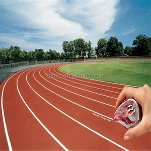 Pista de Atletismo de Caucho Resistente a la Intemperie, Fabricada en Guangzhou, Superficies de Pista de Atletismo de Caucho Sintético - Product Image 1