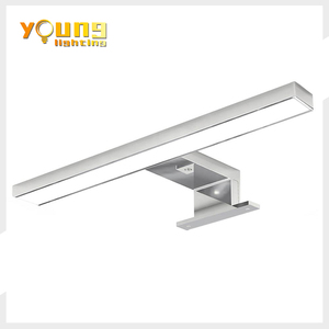 Controlador incorporado IP44 Lámpara de <span class=keywords><strong>espejo</strong></span> de gabinete de <span class=keywords><strong>baño</strong></span> de cromo pulido de 30cm con <span class=keywords><strong>espejo</strong></span> montado y gabinete montado - Product Image 1