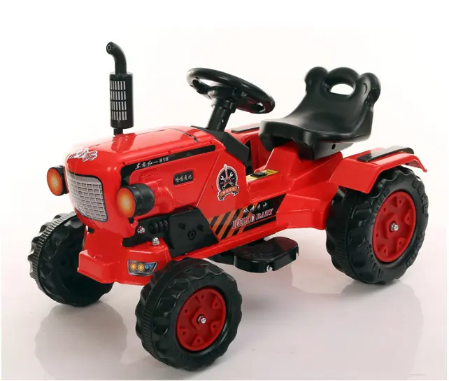 Mini tractor de batería de material ecológico ABS para niños