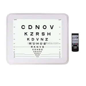 눈 진료소를 위한 광학적인 도표 영사기 LCW-500 디지털 방식으로 snellen 도표 LED