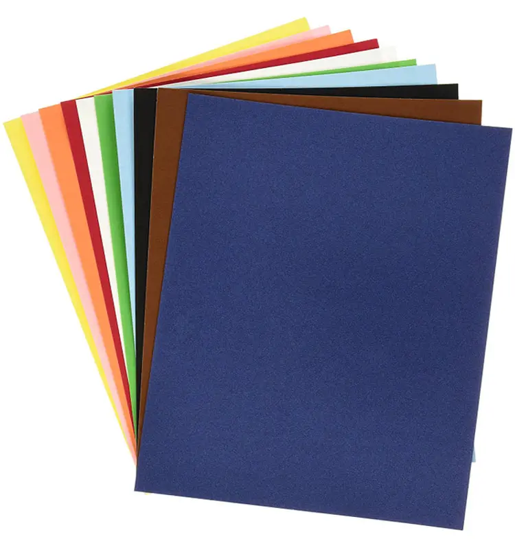 Flocking Velvet Paper for Invitation Card Making
