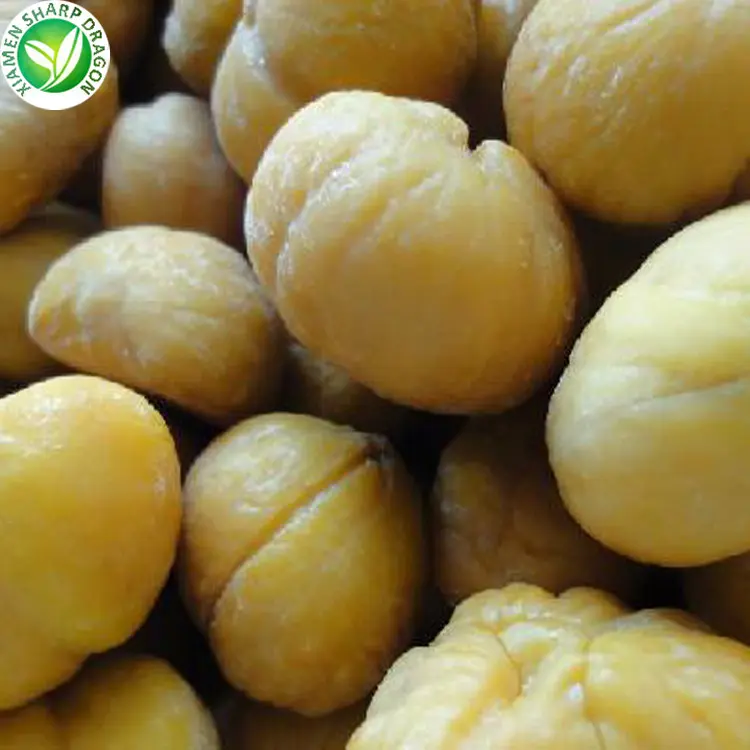 Frozen IQF Fresh Peeled Chestnuts for Sale Wholesale Bulk Chinese China Carton Packaging Natural Water Chestnut A Grade EDIBLE