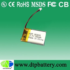 DTP531230 lipo batterie 3,7 v 140 mah - Product Image 2