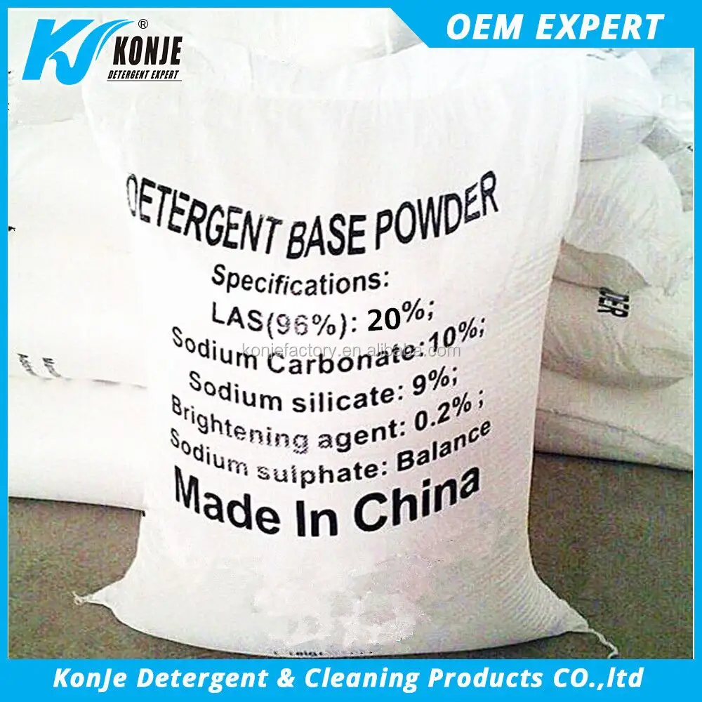 jasmine antibacter detergent powder manufacture China in 25kg big bag/bulk pack washing powder