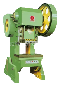 Bohai marca coste detectar effecttive 10 ton serie J23 tipo abierto inclinación prensa de energía