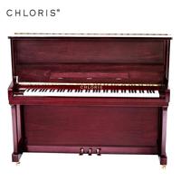 Clavier de piano virtuel Chloris 88 touches, types de marques de pianos acoustiques droits en bois d'acajou à vendre HU-123M