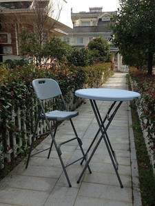 Silla Alta Plegable <span class=keywords><strong>de</strong></span> Plástico para Fiestas <span class=keywords><strong>y</strong></span> <span class=keywords><strong>Alquiler</strong></span>, Mesa Alta <span class=keywords><strong>y</strong></span> Silla <span class=keywords><strong>de</strong></span> Bar, <span class=keywords><strong>Mesas</strong></span> <span class=keywords><strong>y</strong></span> <span class=keywords><strong>Sillas</strong></span> para Discotecas - Product Image 6