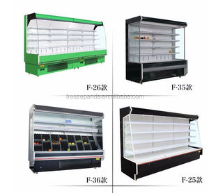 Refrigerador Exhibidor <span class=keywords><strong>Abierto</strong></span> para Vegetales de <span class=keywords><strong>Supermercado</strong></span> Comercial en Oferta - Product Image 4