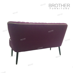 Nouveau modèle maison meubles Violet canapé deux places et causeuses - Product Image 4