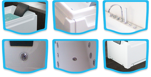 Caliente la venta de <span class=keywords><strong>hidromasaje</strong></span> barato blanco claro de acrílico bañera - Product Image 2