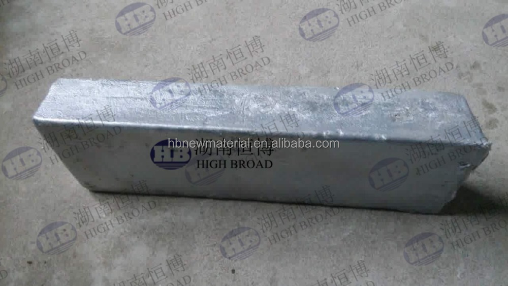 AlZr Алюминиевый Zironium master alloy Ingot AlZr15 % AlZr10 %