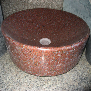 Pequeña vasija de piedra de mármol lavado a mano precios baño fregadero de granito - Product Image 5