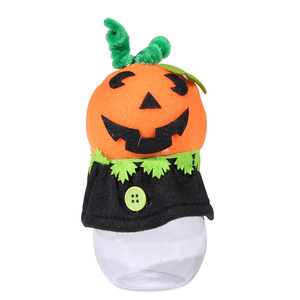 Barattolo Trasparente per Caramelle di Halloween, Scatola Regalo per Bambini a Forma di Zucca e Gatto Nero, Vendita all'Ingrosso - Product Image 6