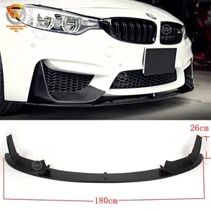 Carbon Fiber M Performance Type Front Bumper Splitter Lip Rear Diffuser For F80 M3 F82 M4 2014 up