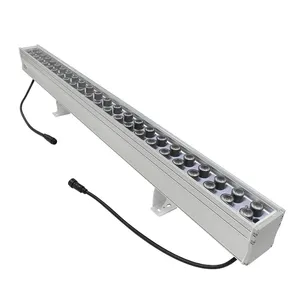 48W DC24V Outdoor Facade Lighting LED Bar DMX Uplights IP65 RGB Wall Washer Light