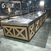 Goede Prijs Supermarkt Apparatuur Plank Display Groente En Fruit Rack Serie Groente Fruit Promotie Tafel Voor Supermarkt